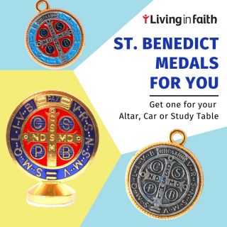 Shop now via the link in our bio*Delivery anywhere in India.#stbenedict #stbenedictmedal #medals #ReligiousProducts